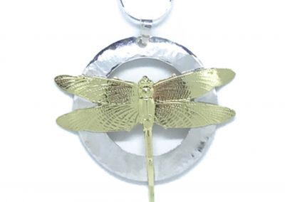 Dragonfly Circle Necklace